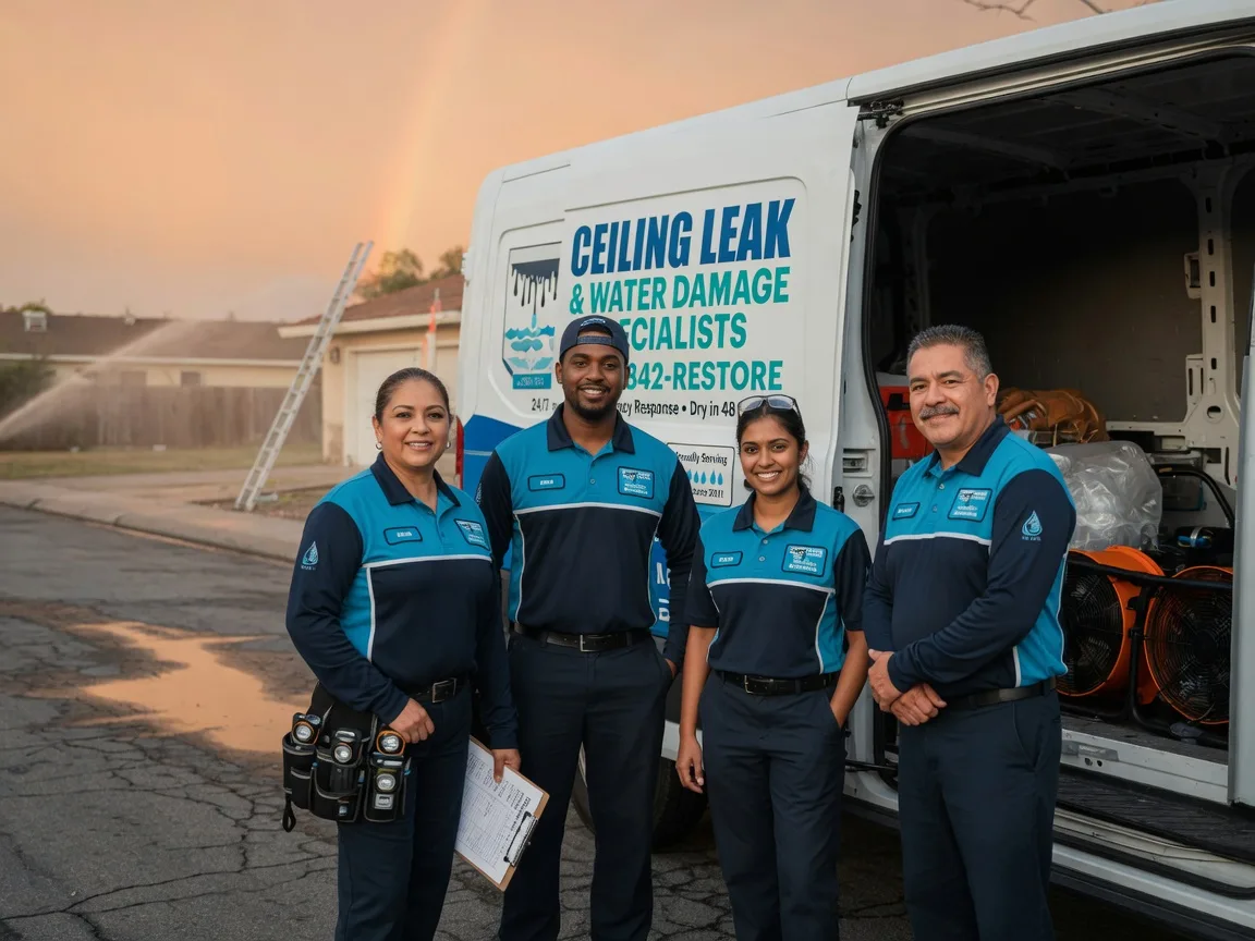 Ceiling Leak Cleanup company in Yosemite National Park, CA